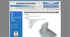 Desktop Screenshot of gavenda.cz